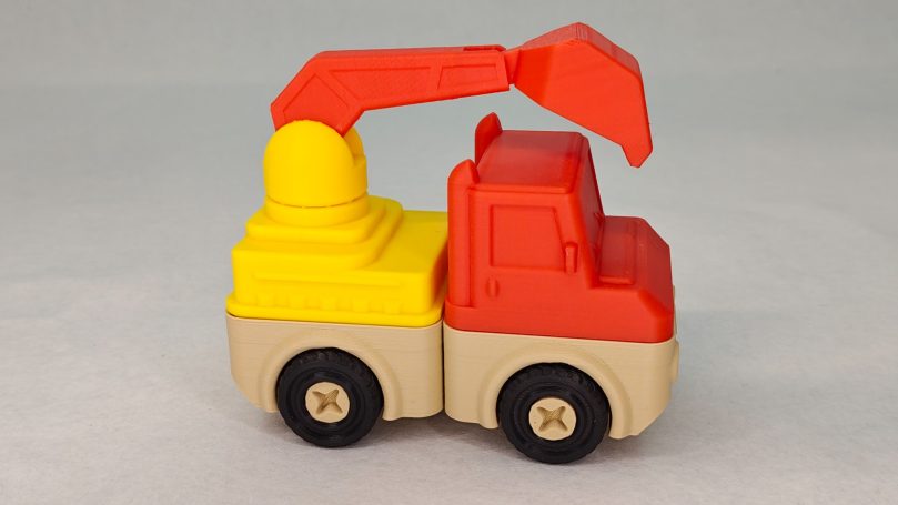 BlokAuto met graafarm